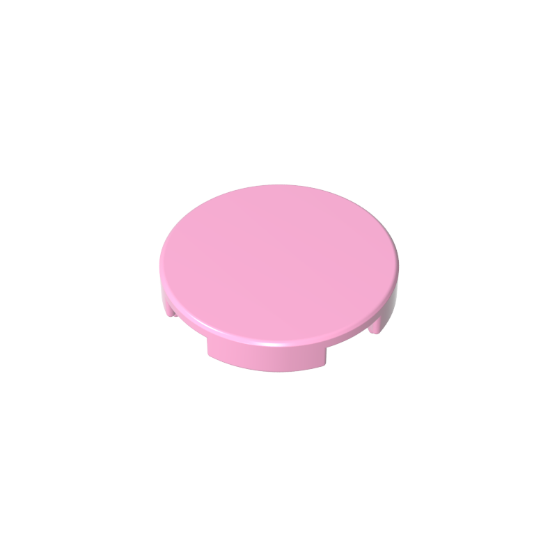 14769 | Tile, Round 2 x 2 with Bottom Stud Holder