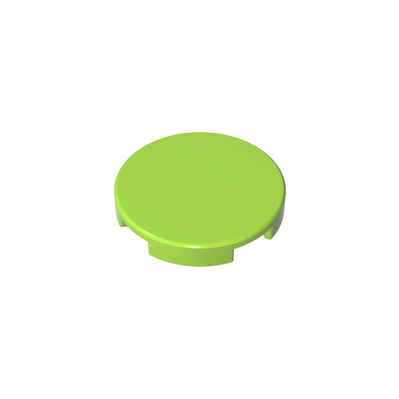 14769 | Tile, Round 2 x 2 with Bottom Stud Holder