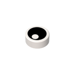 98138pz0 | Tile, Round 1 x 1 Eye