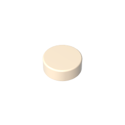 98138 | Tile, Round 1 x 1