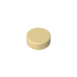98138 | Tile, Round 1 x 1