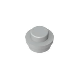 4073 | Plate, Round 1 x 1