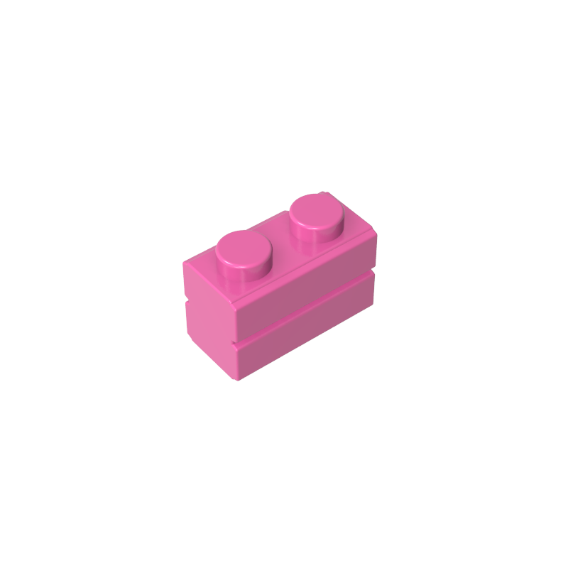 98283 | Brick, Modified 1 x 2 with Masonry Profile