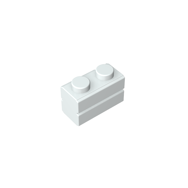 98283 | Brick, Modified 1 x 2 with Masonry Profile