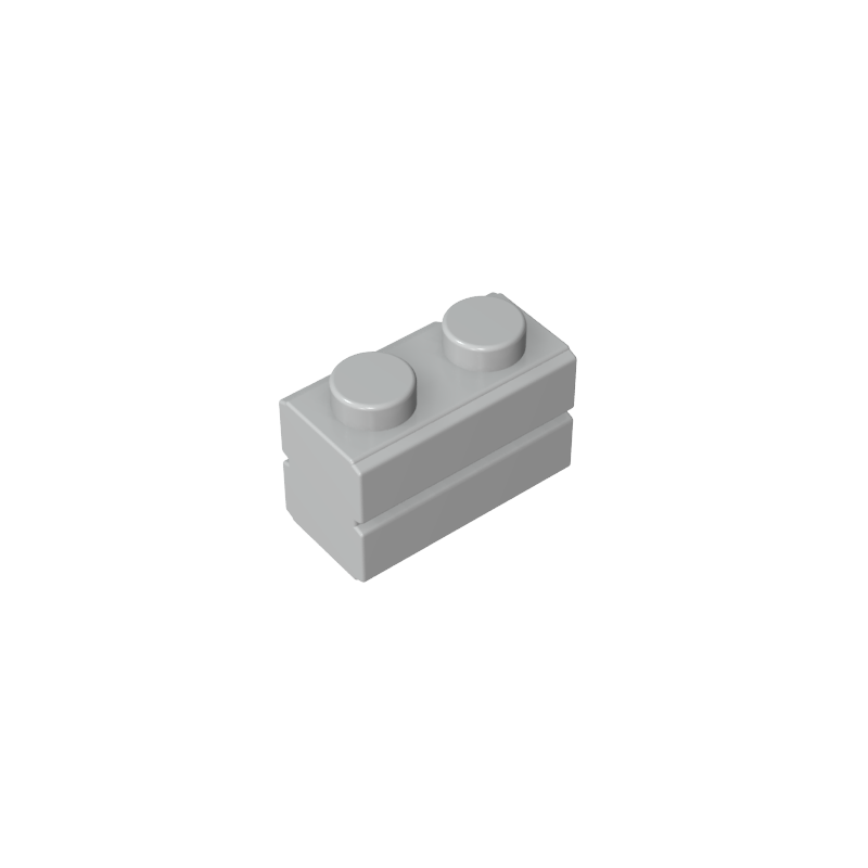 98283 | Brick, Modified 1 x 2 with Masonry Profile