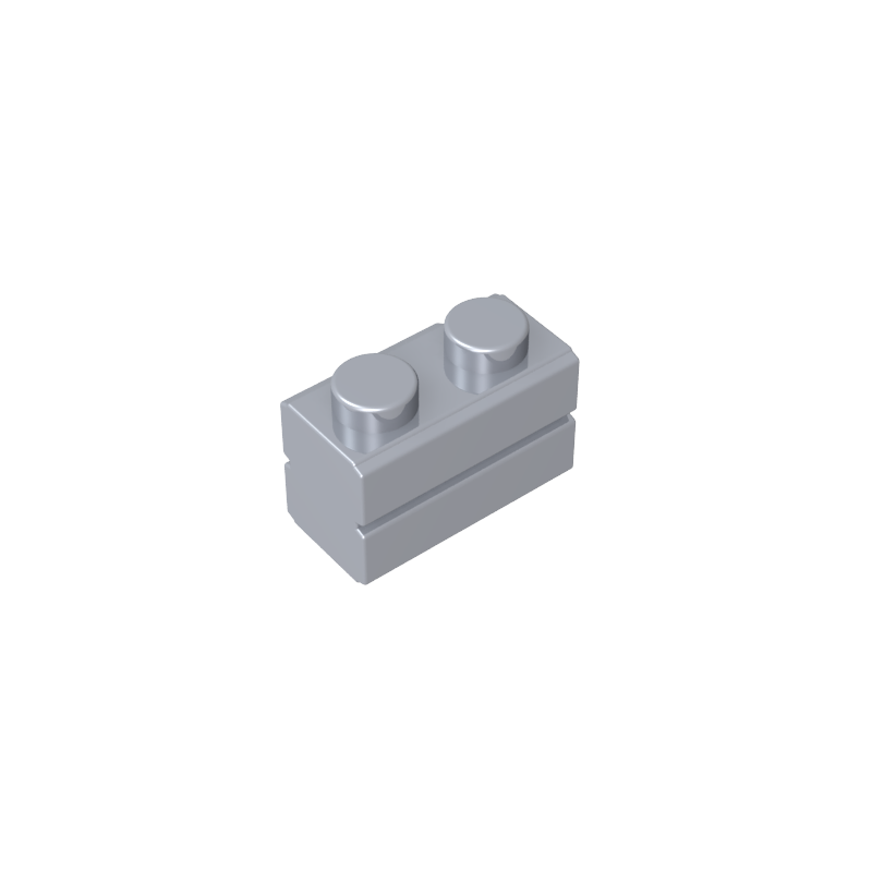 98283 | Brick, Modified 1 x 2 with Masonry Profile