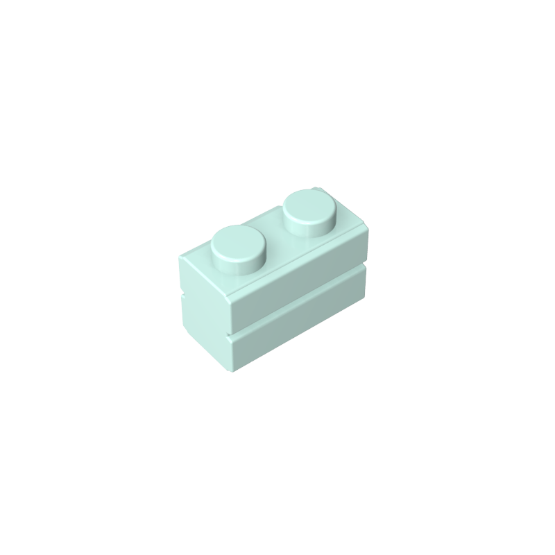 98283 | Brick, Modified 1 x 2 with Masonry Profile