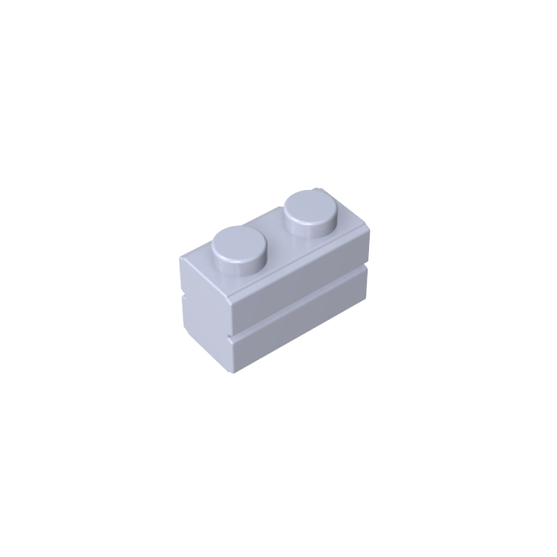 98283 | Brick, Modified 1 x 2 with Masonry Profile
