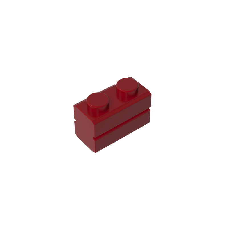 98283 | Brick, Modified 1 x 2 with Masonry Profile