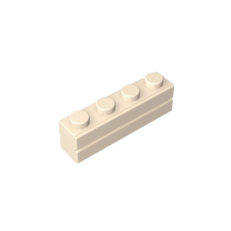 15533 | Brick, Modified 1 x 4 with Masonry Profile