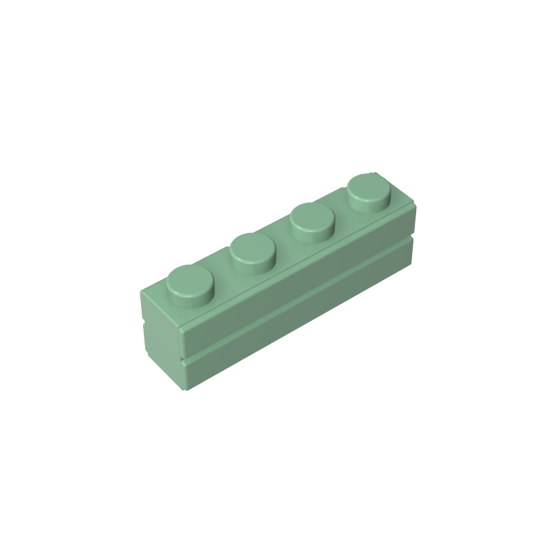 15533 | Brick, Modified 1 x 4 with Masonry Profile