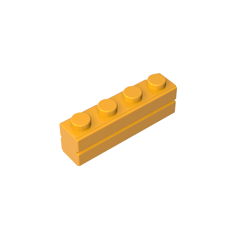15533 | Brick, Modified 1 x 4 with Masonry Profile