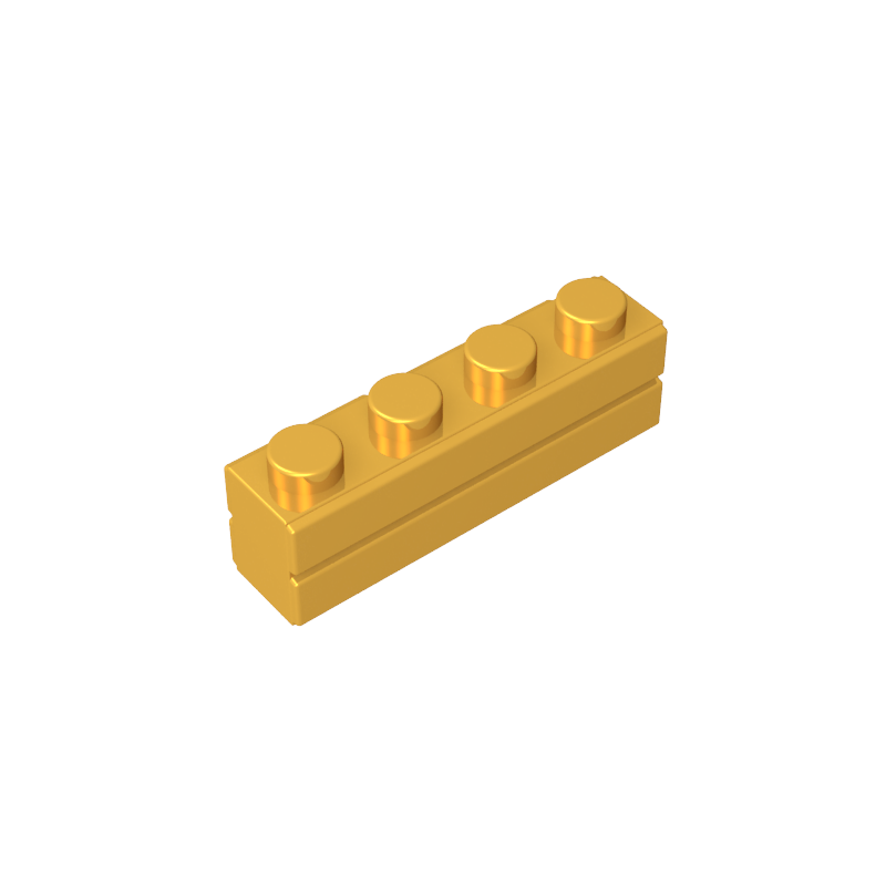 15533 | Brick, Modified 1 x 4 with Masonry Profile