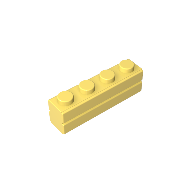15533 | Brick, Modified 1 x 4 with Masonry Profile