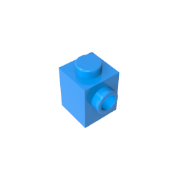 87087 | Brick, Modified 1 x 1 with Stud on Side
