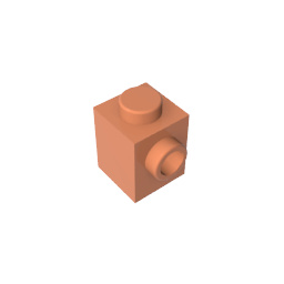 87087 | Brick, Modified 1 x 1 with Stud on Side