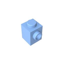 87087 | Brick, Modified 1 x 1 with Stud on Side