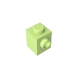87087 | Brick, Modified 1 x 1 with Stud on Side