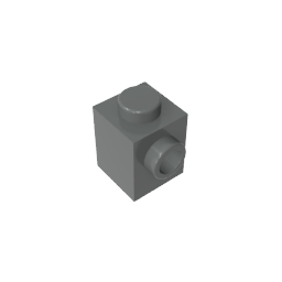 87087 | Brick, Modified 1 x 1 with Stud on Side