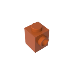 87087 | Brick, Modified 1 x 1 with Stud on Side