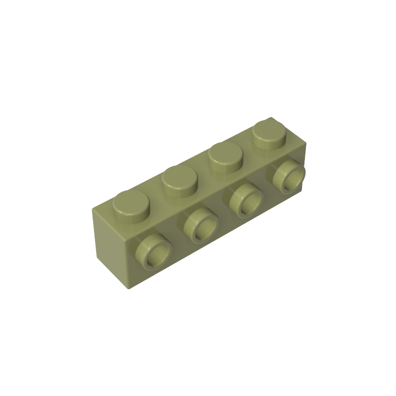 30414 | Brick, Modified 1 x 4 with Studs on Side