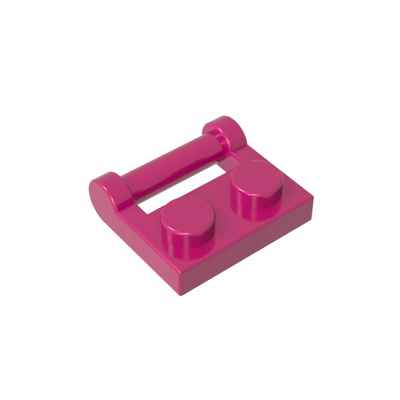 48336 | Plate, Modified 1 x 2 with Bar Handle on Side - Closed Ends