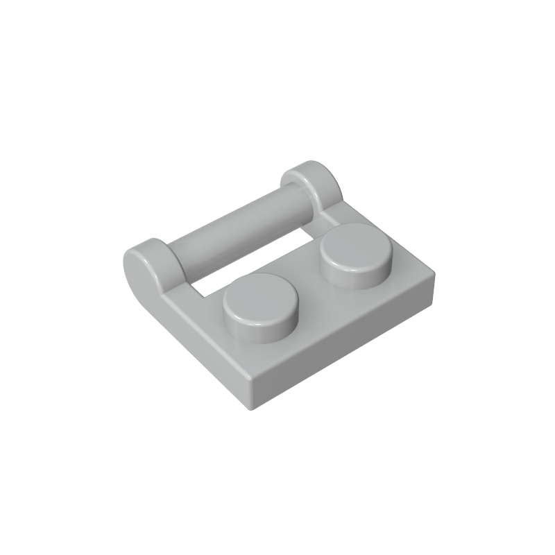 48336 | Plate, Modified 1 x 2 with Bar Handle on Side - Closed Ends