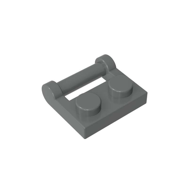 48336 | Plate, Modified 1 x 2 with Bar Handle on Side - Closed Ends