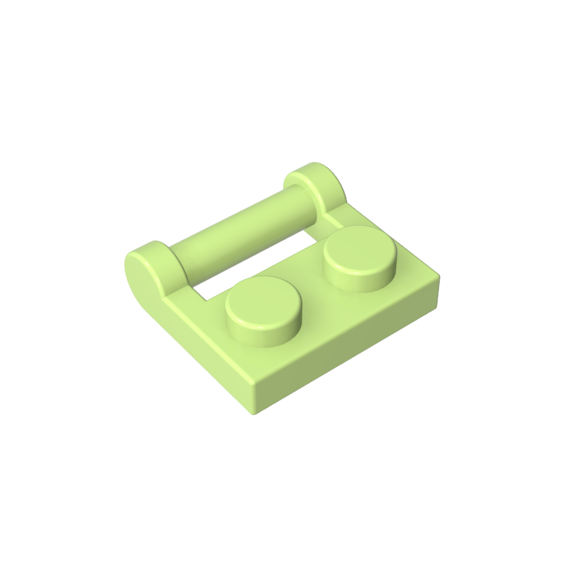 48336 | Plate, Modified 1 x 2 with Bar Handle on Side - Closed Ends