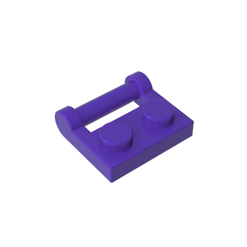 48336 | Plate, Modified 1 x 2 with Bar Handle on Side - Closed Ends