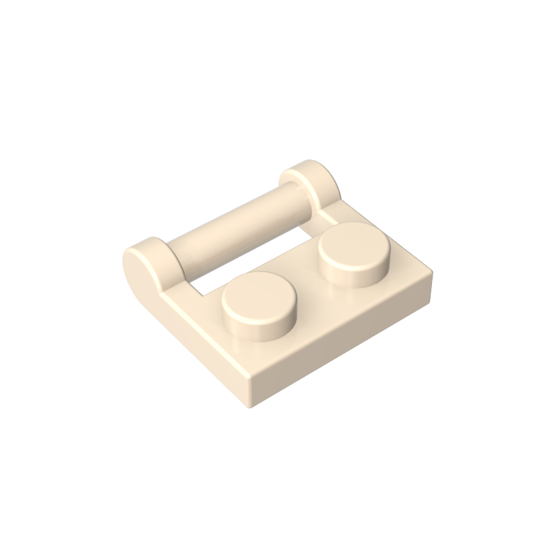 48336 | Plate, Modified 1 x 2 with Bar Handle on Side - Closed Ends