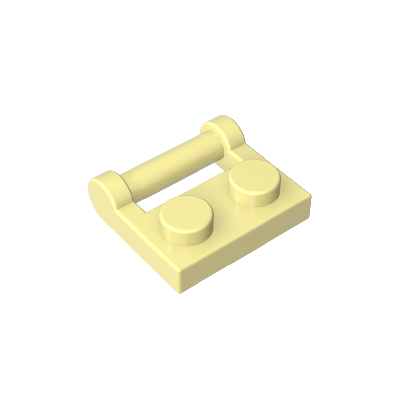 48336 | Plate, Modified 1 x 2 with Bar Handle on Side - Closed Ends