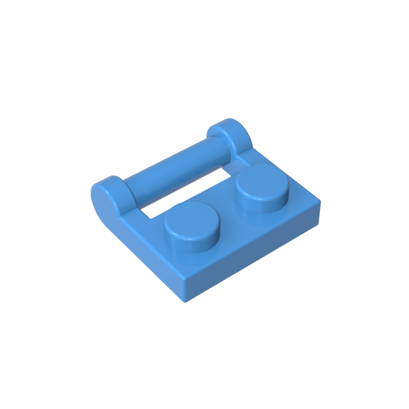 48336 | Plate, Modified 1 x 2 with Bar Handle on Side - Closed Ends