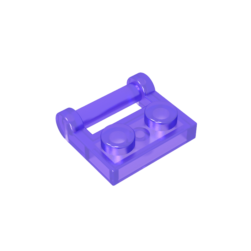 48336 | Plate, Modified 1 x 2 with Bar Handle on Side - Closed Ends