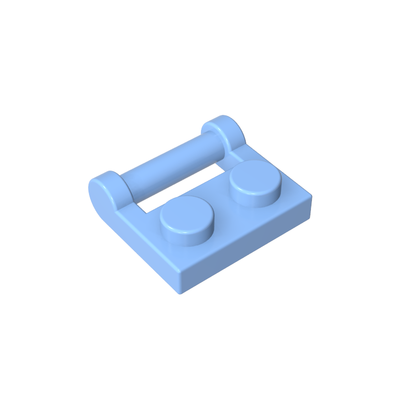 48336 | Plate, Modified 1 x 2 with Bar Handle on Side - Closed Ends