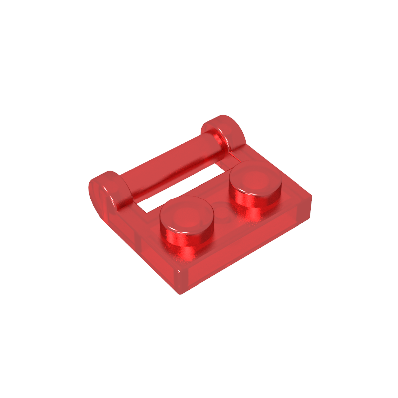 48336 | Plate, Modified 1 x 2 with Bar Handle on Side - Closed Ends