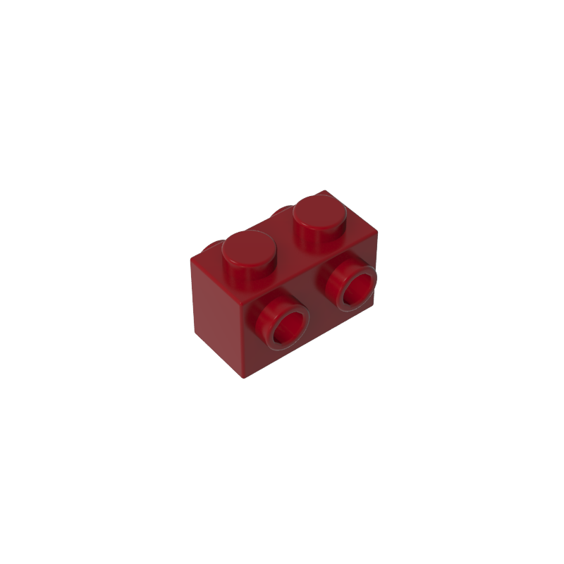 52107 | Brick, Modified 1 x 2 with Studs on 2 Sides