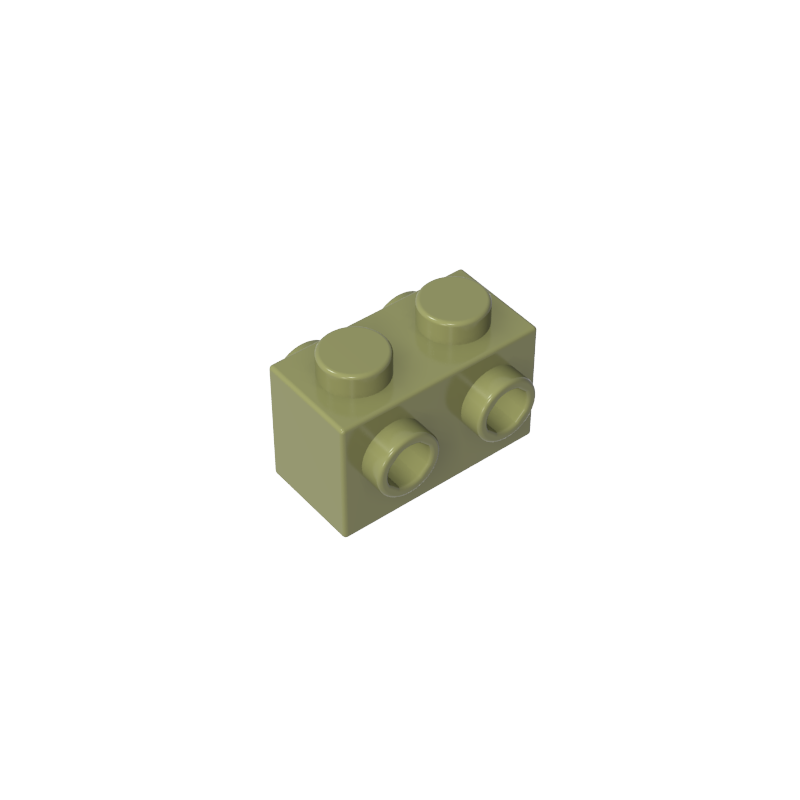 52107 | Brick, Modified 1 x 2 with Studs on 2 Sides