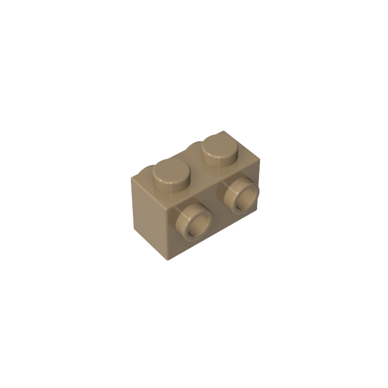 52107 | Brick, Modified 1 x 2 with Studs on 2 Sides