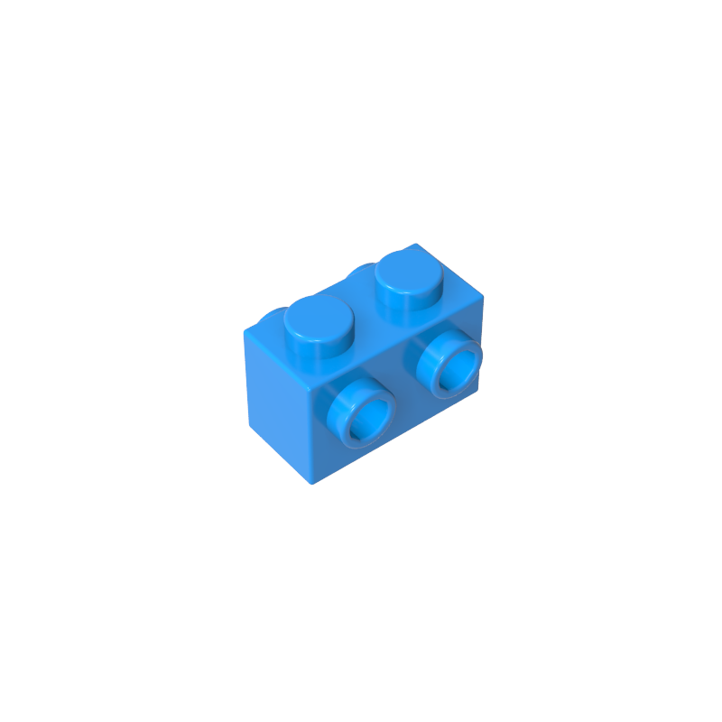 52107 | Brick, Modified 1 x 2 with Studs on 2 Sides