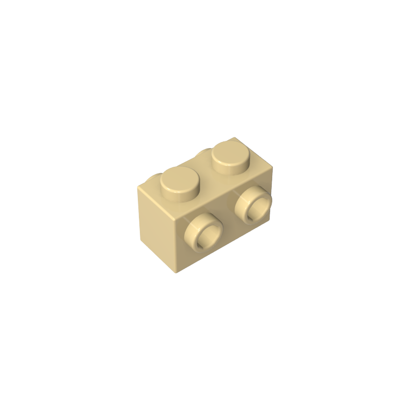 52107 | Brick, Modified 1 x 2 with Studs on 2 Sides