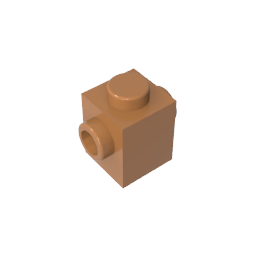 47905 | Brick, Modified 1 x 1 with Studs on 2 Sides, Opposite
