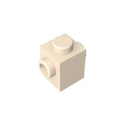 47905 | Brick, Modified 1 x 1 with Studs on 2 Sides, Opposite