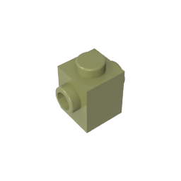 47905 | Brick, Modified 1 x 1 with Studs on 2 Sides, Opposite