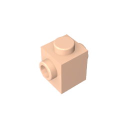 47905 | Brick, Modified 1 x 1 with Studs on 2 Sides, Opposite