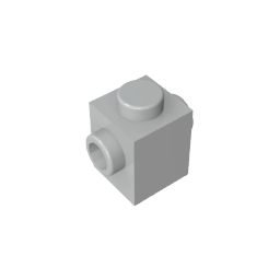 47905 | Brick, Modified 1 x 1 with Studs on 2 Sides, Opposite