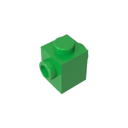 47905 | Brick, Modified 1 x 1 with Studs on 2 Sides, Opposite
