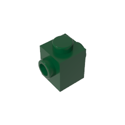 47905 | Brick, Modified 1 x 1 with Studs on 2 Sides, Opposite