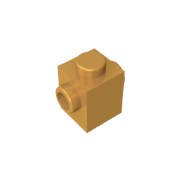 47905 | Brick, Modified 1 x 1 with Studs on 2 Sides, Opposite