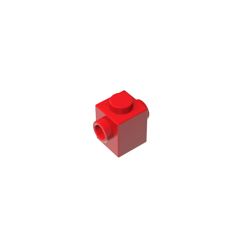 47905 | Brick, Modified 1 x 1 with Studs on 2 Sides, Opposite